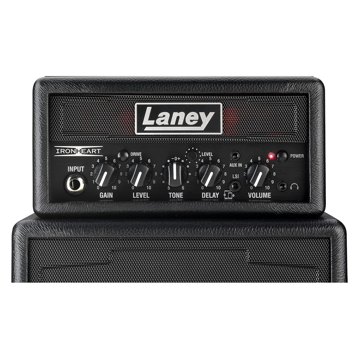 Laney Ironheart MINISTACK - Ultra-Compact Battery-Powered Mini Guitar Amp Stack with Smartphone Interface 5