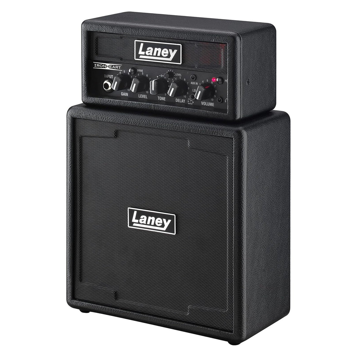 Laney Ironheart MINISTACK - Ultra-Compact Battery-Powered Mini Guitar Amp Stack with Smartphone Interface 2