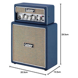 Laney Lionheart MINISTACK - Ultra-Compact Battery-Powered Mini Guitar Amp Stack with Smartphone Interface 4