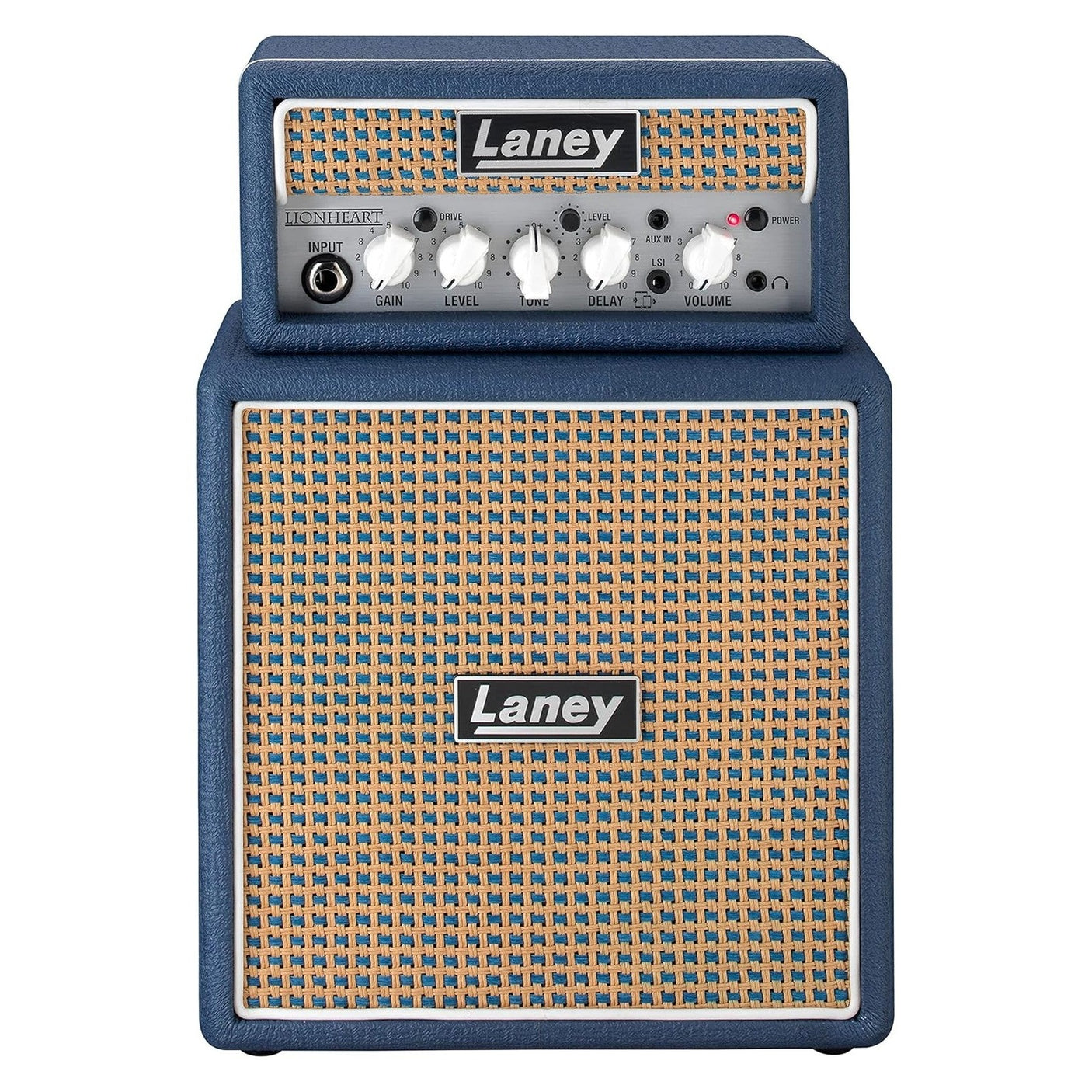 Laney Lionheart MINISTACK - Ultra-Compact Battery-Powered Mini Guitar Amp Stack with Smartphone Interface 1