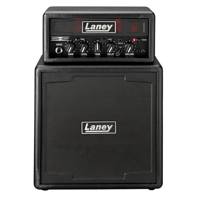 Laney Ironheart MINISTACK - Ultra-Compact Battery-Powered Mini Guitar Amp Stack with Smartphone Interface 1