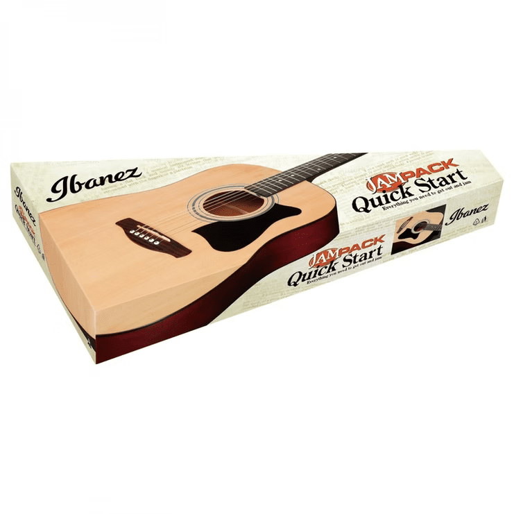 Ibanez V50LNJP Jam Pack, Left Handed, Open Pore Natural
