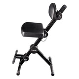 Quiklok DX749 Adjustable Musicians Stool With Backrest & Footrest 2