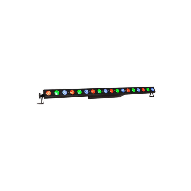 Eliminator Mega Color Q18 - RGBA LED Wash Bar, 18 x 4W, DMX 1