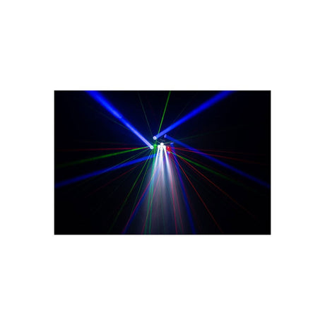 Eliminator Lighting CenterDroid RGBW LED and Laser Effect Light, DMX 7