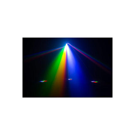 Eliminator Lighting CenterDroid RGBW LED and Laser Effect Light, DMX 8