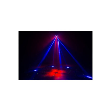 Eliminator Lighting CenterDroid RGBW LED and Laser Effect Light, DMX 10