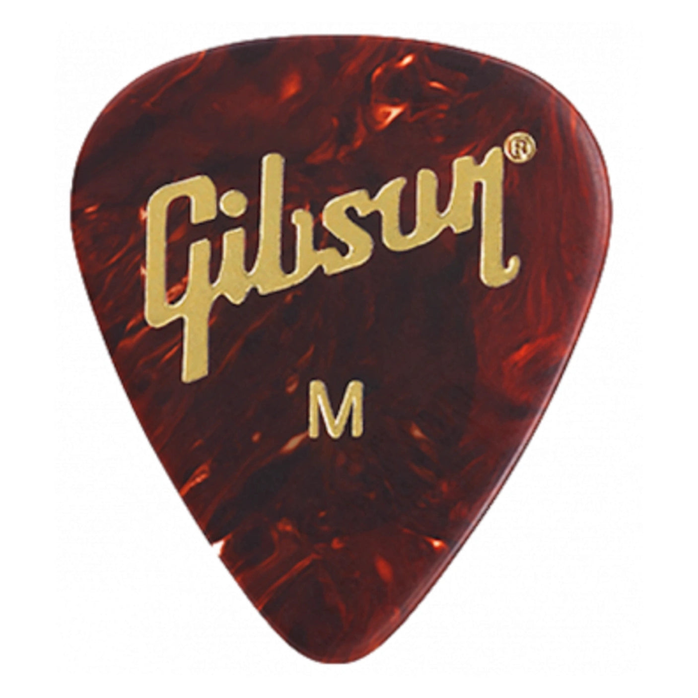 Gibson Medium Tortoise Guitar Picks - 12 Pack 1