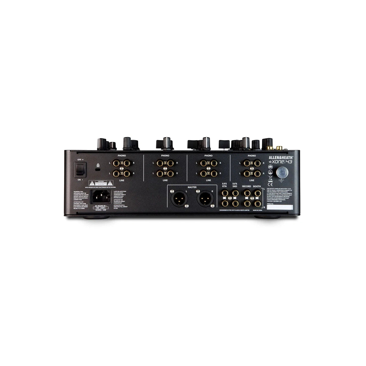 Allen & Heath Xone:43 - Analogue 4+1 Channel DJ Mixer 4