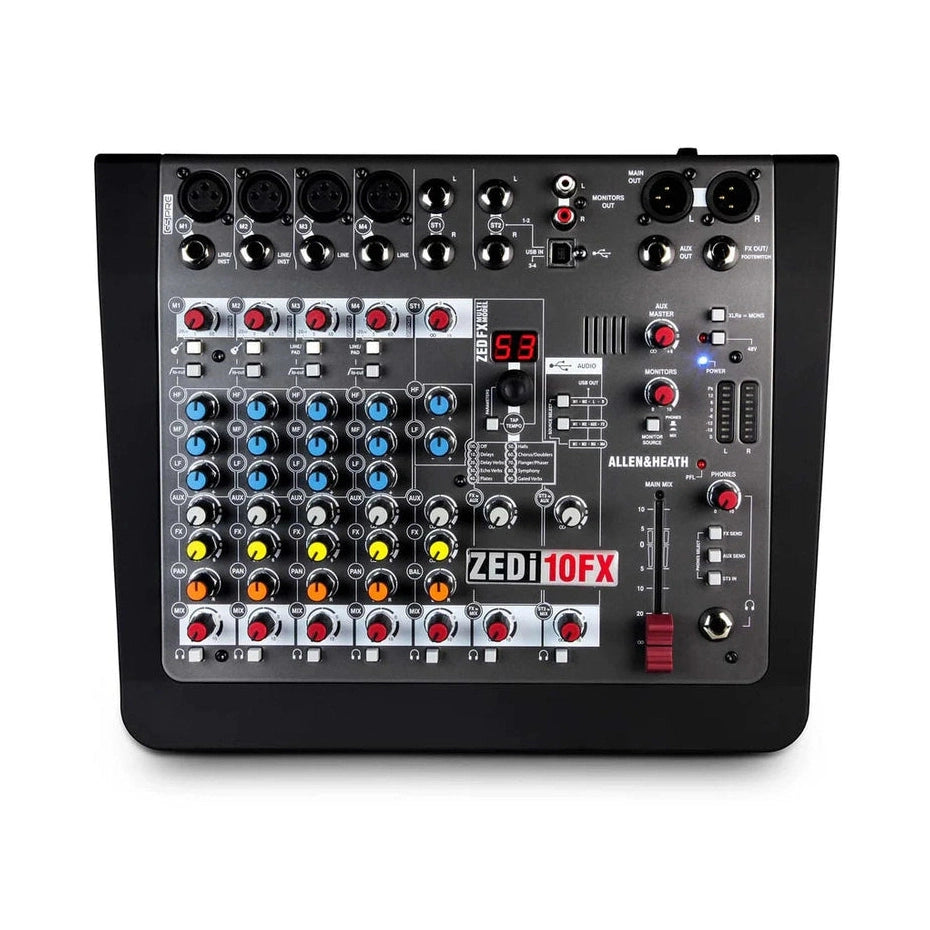 Allen & Heath ZEDi10FX - 4-Mic/Line 2-Stereo Hybrid Mixer with USB & Onboard Effects 2