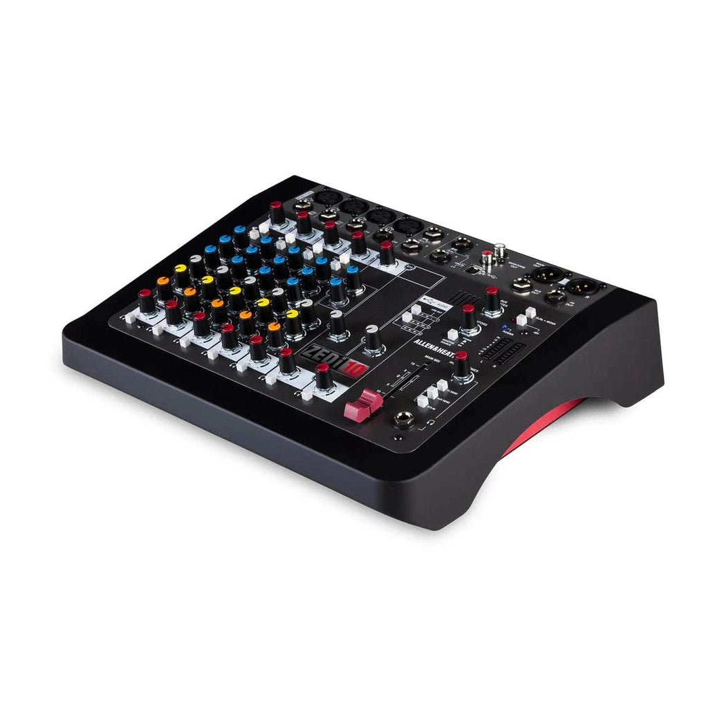 Allen & Heath ZEDi10 - 4-Mic/Line 2-Stereo Hybrid Mixer & USB Console 1