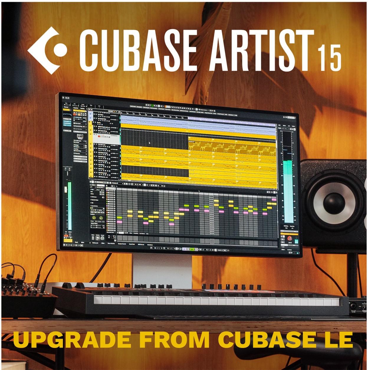 Steinberg Cubase Artist 15 Upgrade From Cubase LE (Download)