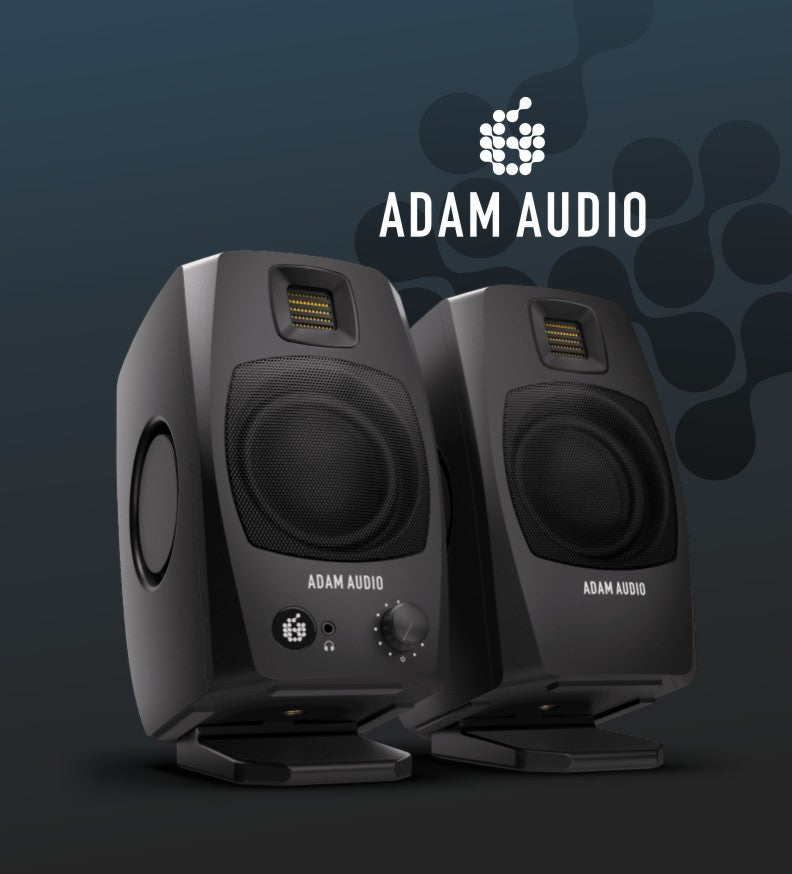Adam Audio studio monitor speakers with a worldwide reputation for clarity precision and honest detail