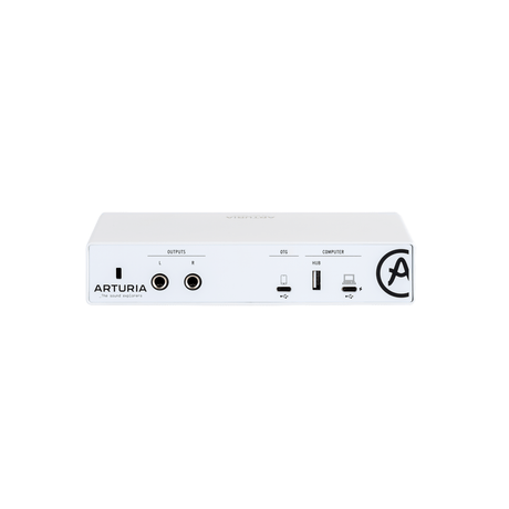 Arturia MiniFuse 2 OTG - Dual USB 2-in / 2-out Audio Interface White 4