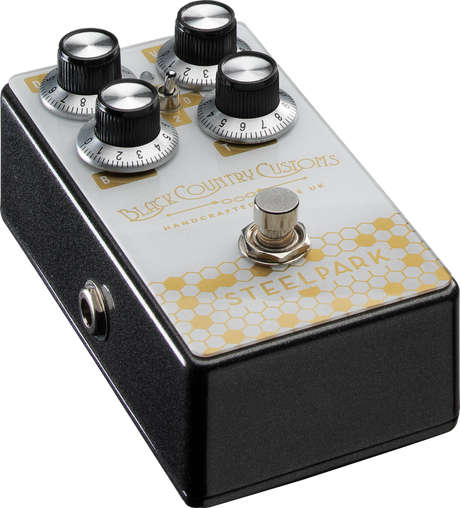 Black Country Customs by Laney - Steelpark Boutique Boost / Overdrive Pedal 2