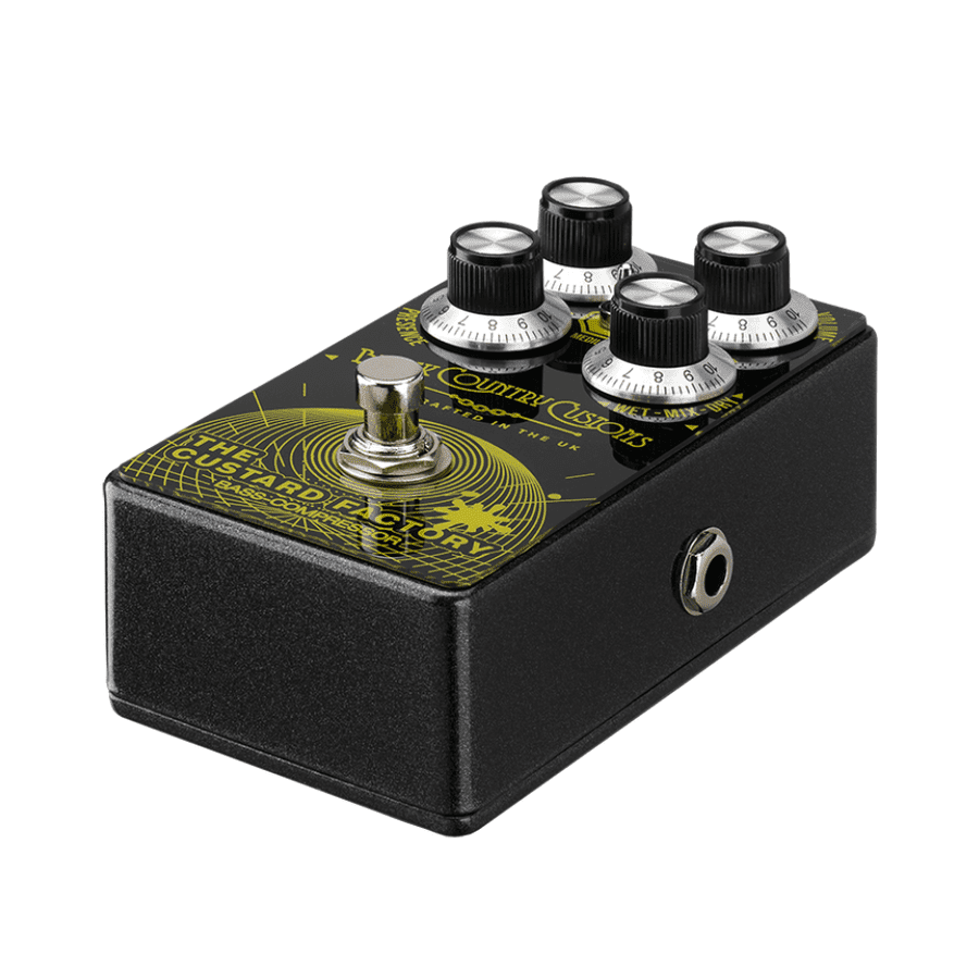 Black Country Customs by Laney - The Custard Factory Bass Compressor Pedal 4