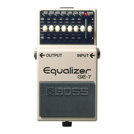 BOSS GE-7 Graphic Equalizer Guitar Pedal 01