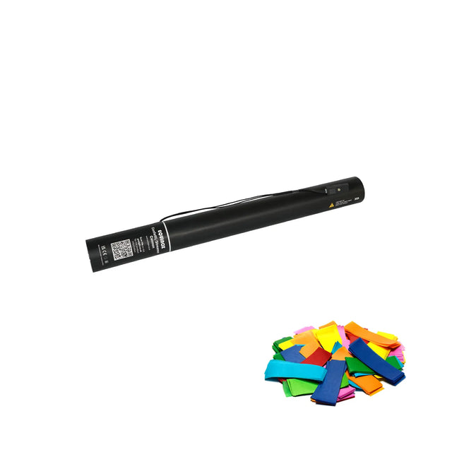 Equinox 50cm Electric Confetti Cannon – Multicoloured Confetti 1