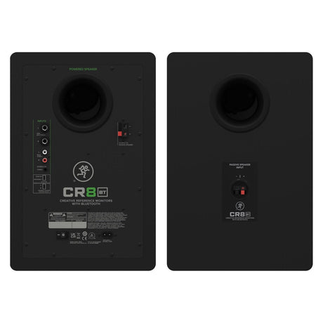 Mackie CR8BT 8" Active Studio Monitors with Bluetooth PAIR 4