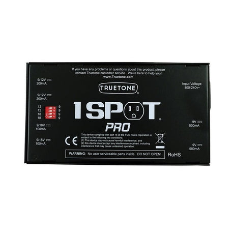 TrueTone 1-SPOT PRO CS6 - 6-Way Low Profile Switching Power Brick 4
