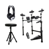 Carlsbro CSD100RBP1 7-Piece Electronic Drum Kit With Headphones & Stool 1