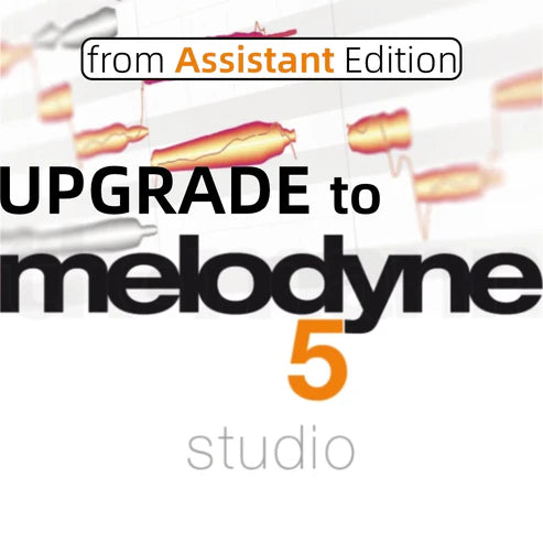 Celemony Melodyne 5 Studio - Upgrade License from Assistant (Download)
