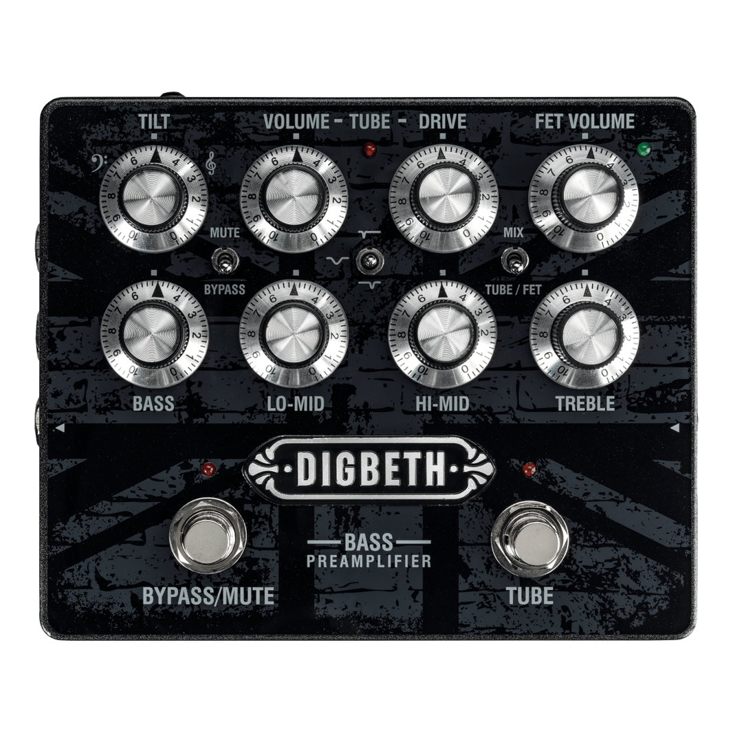 Laney DIGBETH Series DB-PRE – Bass Guitar Preamplifier 1