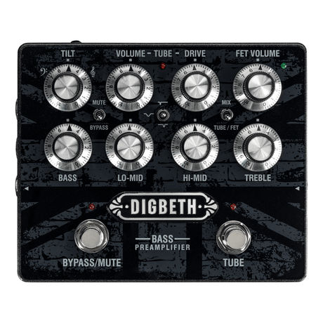 Laney DIGBETH Series DB-PRE – Bass Guitar Preamplifier 1