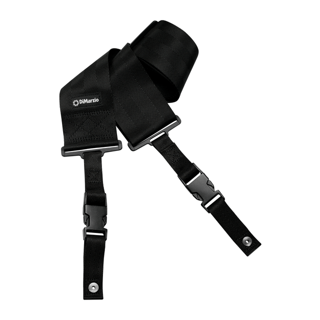 DiMarzio DD2800BK 3 Inch Nylon ClipLock® Guitar Strap 1