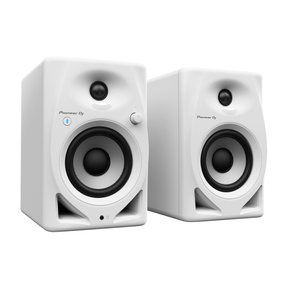 Pioneer DJ DM-40D-BT-W 4" Active Bluetooth Desktop Monitors, Pair White 1
