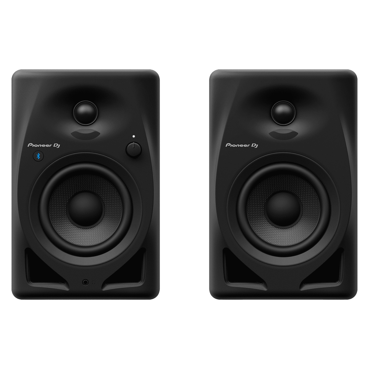 Pioneer DJ DM-40D-BT 4" Active Bluetooth Desktop Monitors, Pair Black 3