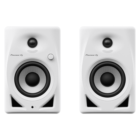 Pioneer DJ DM-40D-W 4" Active Desktop Monitors, Pair White 3