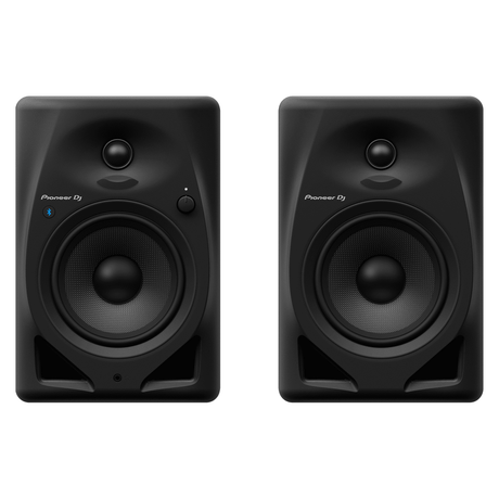 Pioneer DJ DM-50D-BT 5" Active Bluetooth Desktop Monitors, Pair Black 3