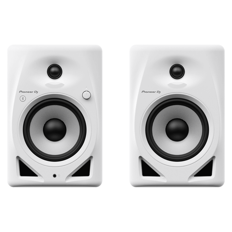 Pioneer DJ DM-50D-BT-W 5" Active Bluetooth Desktop Monitors, Pair White 3