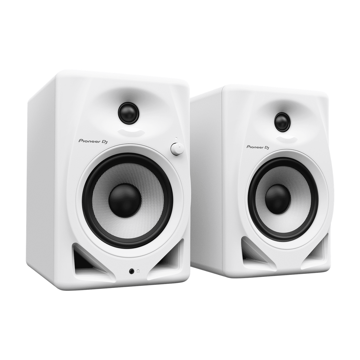 Pioneer DJ DM-50D-W 5" Active Desktop Monitors, Pair White 1