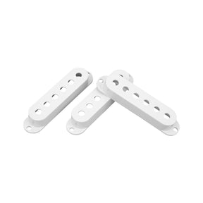 DiMarzio DM2001W Strat Single-Coil Pickup Covers Set of 3 - White 1