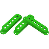 DiMarzio DM2001GR Strat Single-Coil Pickup Covers Set of 3 - Green 1