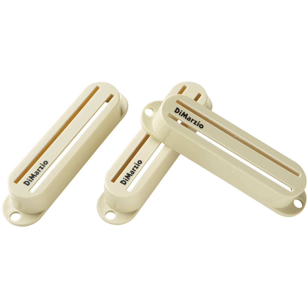 DiMarzio DM2002AW Fast Track Pickup Covers Set of 3 - Aged White 1