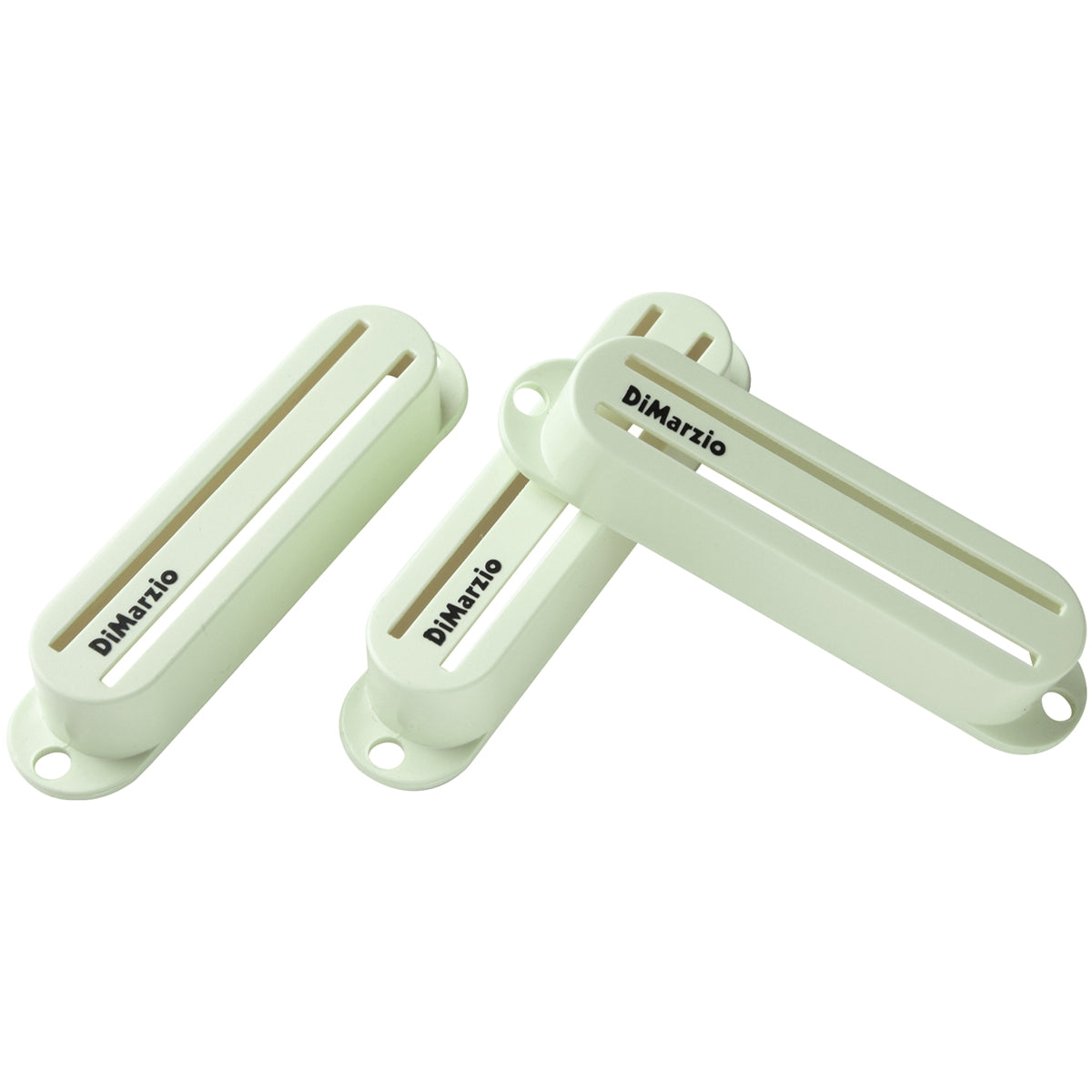 DiMarzio DM2002MG Fast Track Pickup Covers Set of 3 - Mint Green 1
