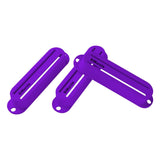 DiMarzio DM2002V Fast Track Pickup Covers Set of 3 - Purple 1