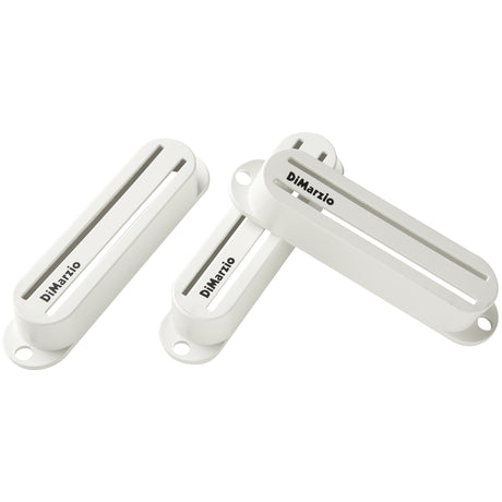 DiMarzio DM2002W Fast Track Pickup Covers Set of 3 - White 1