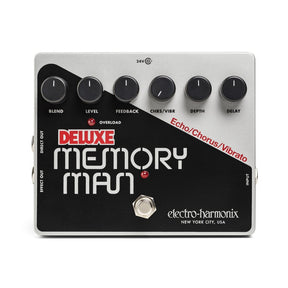 Electro-Harmonix Deluxe Memory Man - Analog Delay / Chorus / Vibrato Pedal 1