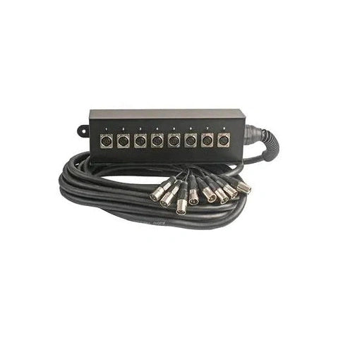 Pulse 8-Way XLR Multicore Stage Box 20m PLS00333