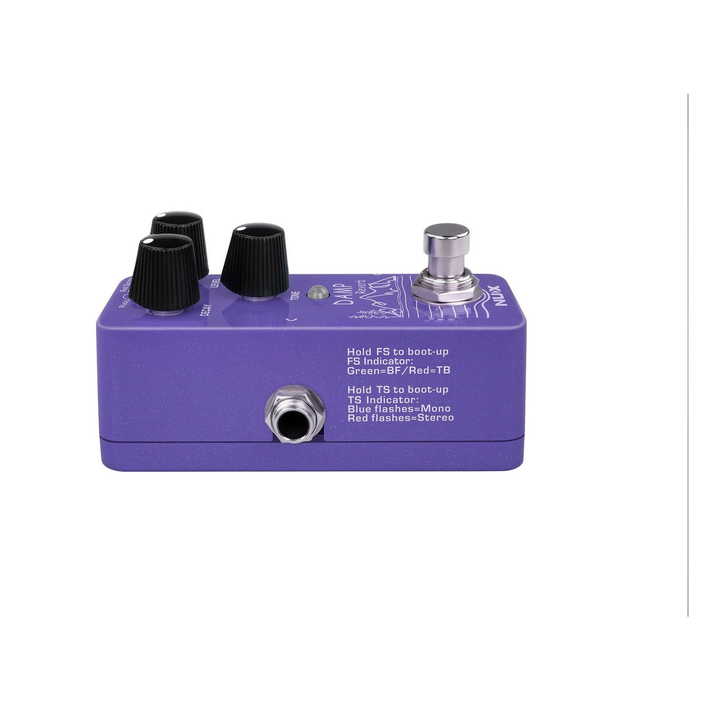 NUX Damp Reverb Guitar Pedal NRV-3 4