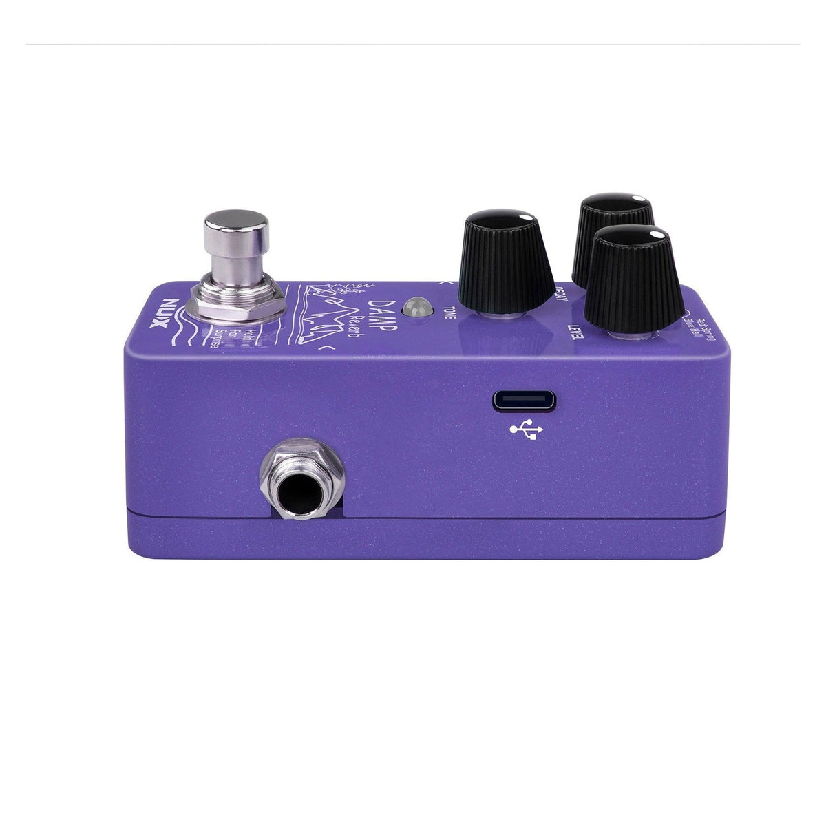 NUX NRV-3 Damp Reverb Guitar Pedal 5