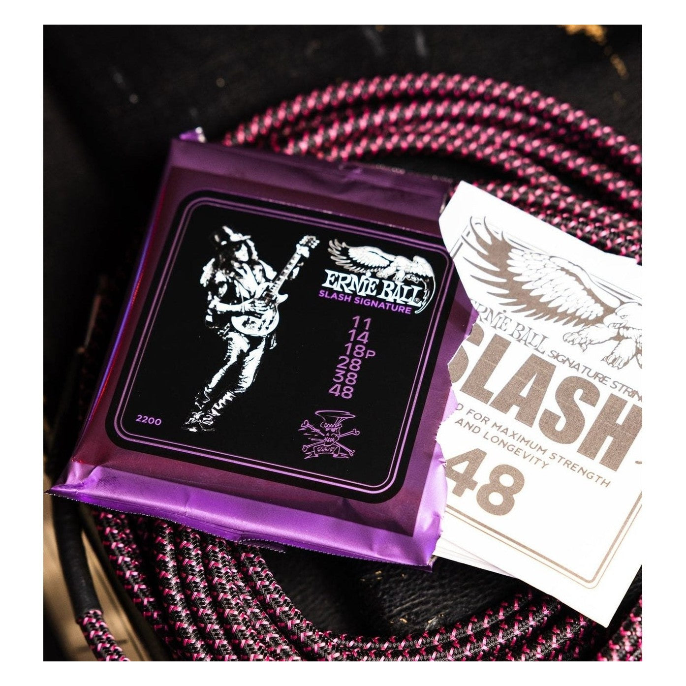 Ernie Ball Slash Signature Electric Guitar Strings 11–48 3