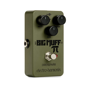 EHX Green Russian Big Muff Pi - Front Side Angle