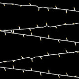 Elumen8 10m Heavy-Duty Rubber Dimmable LED String Lights – Warm White, White Cable 3