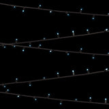 Elumen8 10m Heavy-Duty Rubber Dimmable LED String Lights – Cool White, Black Cable 2