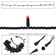 Elumen8 10m Heavy-Duty Rubber Dimmable LED String Lights – Red, Black Cable 1